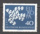 Germany Bund 1961 Mi 368xV CEPT MNH - Ongebruikt