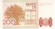 BILLETE DE ESPAÑA DE 200 PTAS DEL 16/09/1980 SIN SERIE CALIDAD EBC (XF)  (BANKNOTE) - [ 4] 1975-… : Juan Carlos I