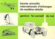 861 " BOURSE ANNUELLE INTERNATIONALE D'ECHANGES DE MODELES REDUITS " CART ILLUSTRATA ORIG   NON SPED. - Publicidad