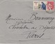 LETTRE. 20 12 35. PAU BASSES-PYRENEES POUR Mr BONNEVAY DEPUTE PARIS  / 1 - 1921-1960: Modern Period