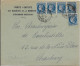 1947 - MAZELIN - ENVELOPPE LOCALE De STRASBOURG - 1945-47 Ceres Of Mazelin