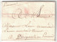 1751 - LETTRE LAC De PARIS Avec MARQUE MANUSCRITE " PROVENCE " (ROUTAGE) Pour BRIGNOLES (VAR) LENAIN - 1701-1800: Précurseurs XVIII