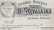 Fin XIXe FACTURE EPICERIE MERCERIE Vins & Liqueurs G. RIVALLIER 63 Clermont-Ferrand - 1800 – 1899