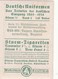 Deutsche Uniformen De 1804 à 1914 -  N° 460 - Cartes De Cigarettes Allemandes STURM De 1932 - Sturm