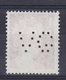 Australia Perfin Perforé Lochung 'VG' 1c. QEII Stamp (2 Scans) - Perforadas