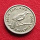 New Zealand 6 Pence 1950 KM# 16  Nova Zelandia Nuova Zelanda Nouvelle Zelande - Nouvelle-Zélande