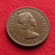 New Zealand 1/2 Half Penny 1956  Nova Zelandia Nuova Zelanda Nouvelle Zelande #2 Wºº - Nouvelle-Zélande