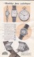 25----BESANCON--SARDA--horlogerie -montres Réveil-( Feuille Des Modèles Hors Catalogue )--voir  4 Scans - Besancon