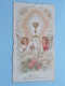 Souvenir De La Première COMMUNION De Madeleine DE WILDE Faite à La Chapelle Dames A ALOST Le 1 JUIN 1903 ( Zie Foto ) ! - Communion
