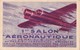 BELGIQUE 1937 CARTE COMMEMORATIVE 1ER SALON INTERNATIONAL AERONAUTIQUE BRUXELLES - Lettres & Documents