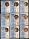 9 Cartes Panini Football 1994 Cards Official. Dos Santos Dogon Llacer Ricardo-gomez Ba Wallemmeadjoci-bocco Sénac Croci - Sonstige & Ohne Zuordnung