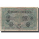 Billet, Allemagne, 5 Mark, 1917, 1917, KM:56b, B+ - 5 Mark