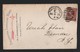 U.S.A. ADVERTISING PHILADELPHIA ARROW DESICCATING CHEMICAL FERTILIZER 1883 - Souvenirs & Special Cards