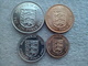 Jersey  1 - 10  NEW Pence   1971-80   UNC - Jersey