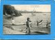 Kenya-mombassa -une Crique-pirogue A Balanciers Animée-années 1910-20 édition - Kenya