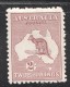 Roo  2/-  Third Watermark  SG 74   * - Mint Stamps