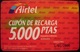 AIRTEL - LOTE 4 TARJETAS - USADAS 1ª CALIDAD - 4 FOTOS - A725 - Airtel