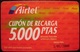 AIRTEL - LOTE 4 TARJETAS - USADAS 1ª CALIDAD - 4 FOTOS - A725 - Airtel