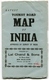 Inde Tourist Road Map Of India 1988 - Cartes Routières