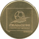 75 PARIS COUPE DU MONDE DE FOOTBALL FRANCE 98 MÉDAILLE MONNAIE DE PARIS JETON MEDALS TOKEN COIN - Undated