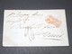 FRANCE - Lettre Pour Paris En 1848 , Cachet Rouge " Colonies Art. 13 " - L 20642 - 1801-1848: Précurseurs XIX