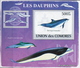 Comores MNH Dolphins Set Of 6 Deluxe SSs - Dolphins