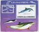 Delcampe - Comores MNH Dolphins Set Of 6 Deluxe SSs - Dolphins