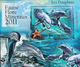 Comores MNH Dolphins Set Of 5 Deluxe SSs - Dolphins