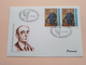 THEO VAN RYSSELBERGHE ( 1862-1926) : Stamp 1000 Luxembourg 1996 FDC P & T 1/1996 ( Zie/voir Foto's Voor Details ) - 1991-2000