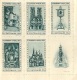 NOTRE DAME DE LIESSE 3e CONGRES MARIAL 1134-1934 8em CENTENAIRE COMPOSE DE 18 TIMBRES - Cristianismo