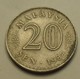 1988 - Malaysie - Malaysia - 20 SEN - KM 4 - Malaysia