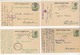 Yugoslavia 1945 Censor Marks Collection - DFJ Ovptd. Serbia German Occupation Stationeries B180720 - Briefe U. Dokumente