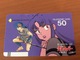 Front Coded Card -  Barcode Card Japan / Nippon -  Comic Manga -  Year 1985-1987 - Fine Used - Japan