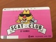 Front Coded Card -  Barcode Card Japan / Nippon  - Scat Club - Comic   - Year 1985-1987 - Fine Used - Japan