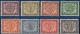 Nederlands Indië 1902 Cijferserie Vürtheim 8 Values MNH - Dutch Indies 1902 Figures Complete - Niederländisch-Indien