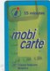 MOBICARTE 15 MN - Mobicartes (recharges)