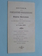 Première COMMUNION " Valérie BORREMAN " Chapelle Des Dames De Marie à ALOST 7 Juin 1897 ( Details - Zie Foto ) ! - Communion