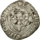 Monnaie, France, Charles VI, Blanc Guénar, Sainte-Ménéhould, TTB, Billon - 1380-1422 Charles VI Le Fol