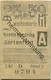 Deutschland - Arbeiterwochenkarte - Berlin Nordring - Gartenfeld - Fahrkarte 3. Klasse 1939 - Europa