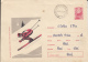 SKIING, COVER STATIONERY, ENTIER POSTAL, 1968, ROMANIA - Skiing