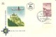 867 " FDC -  ISRAELE - TRANS WORLD AIRLINES - FRANCOBOLLO DEL 1954  " BUSTA PRIMO GIORNO ORIG   SPED - Aerei