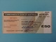 50 TRAVELLERS CHEQUE SPECIMEN FIFTY POUNDS STERLING COMMONWEALTH BANK OF AUSTRALIA - Specimen
