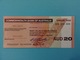 20 TRAVELLERS CHEQUE SPECIMEN TWENTY DOLLARS AUSTRALIAN CURRENCY COMMONWEALTH BANK OF AUSTRALIA - Specimen