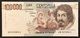 100000 Lire Caravaggio I° Tipo Serie B 1985 Q.fds Lotto.2096 - 10000 Lire