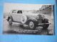 CPA PHOTO AUTOMOBILE DELAGE D 8 LONG TRANSFORMABLE - 1ER GRAND PRIX - OSTENDE 1931 - Passenger Cars