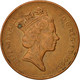 Monnaie, Grande-Bretagne, Elizabeth II, 2 Pence, 1993, TTB, Copper Plated Steel - 2 Pence & 2 New Pence