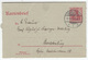 Germany Reich Postal Stationery Letter Card Kartenbrief Travelled 1907 Darmstadt To Chrlottenburg B180725 - Sonstige & Ohne Zuordnung