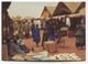 Basse, The Gambia  - Dry Season Market - 1960's Or 70's Modern-size Postcard - Gambia