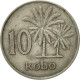 Monnaie, Nigéria, Elizabeth II, 10 Kobo, 1973, TTB, Copper-nickel, KM:10.1 - Nigeria