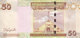 LIBYA 50 DINARS 2008 2009 P-75 SIG/7 BENGADARA AU-UNC GADDAFI PORTRAIT AU */* - Libia